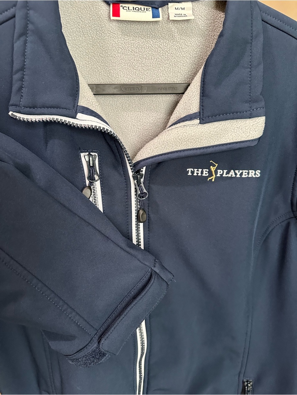 THE PLAYERS Navy Softshell Ski Jacket with Fleece Lining - Women